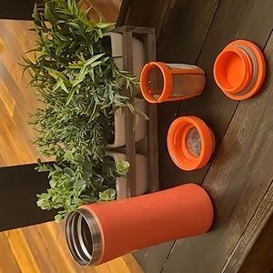 David's Tea travel mug